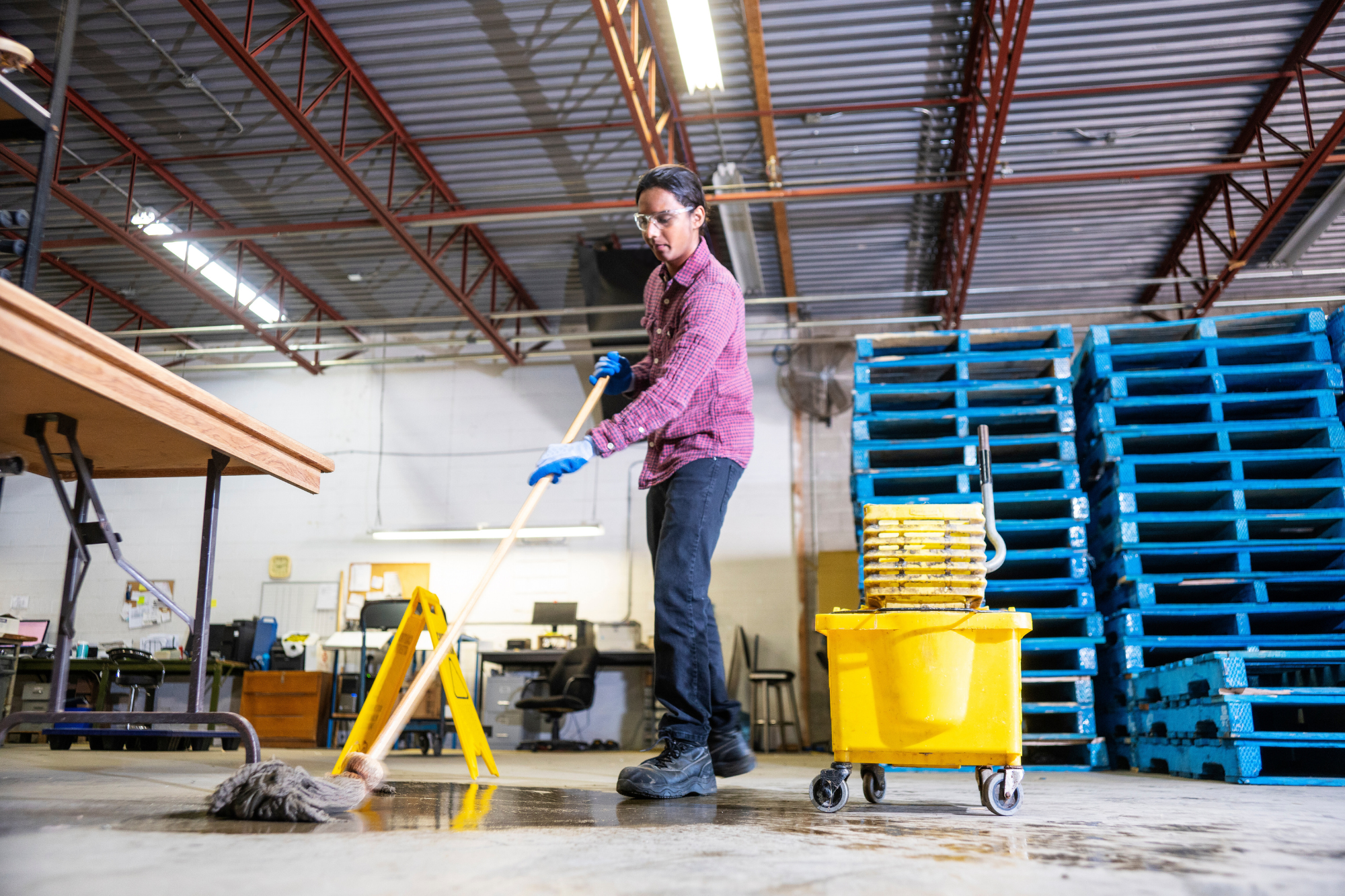 Heavy-Duty Cleaning for Warehouses & Workspaces